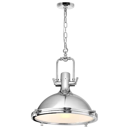 Cwi Lighting Show 1 Light Down Pendant With Chrome Finish 9602P16-1-601